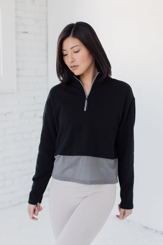 Alexa Mesh Pullover