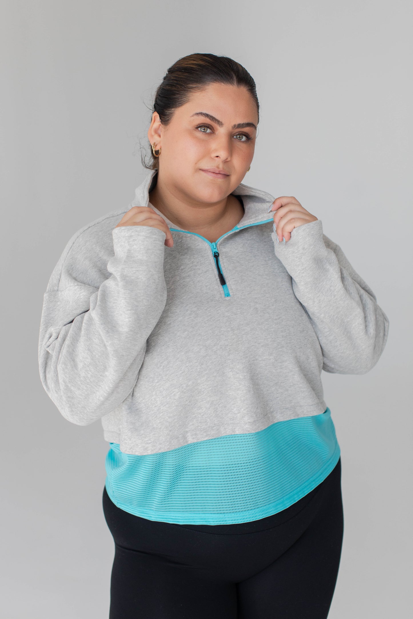 Alexa Mesh Pullover