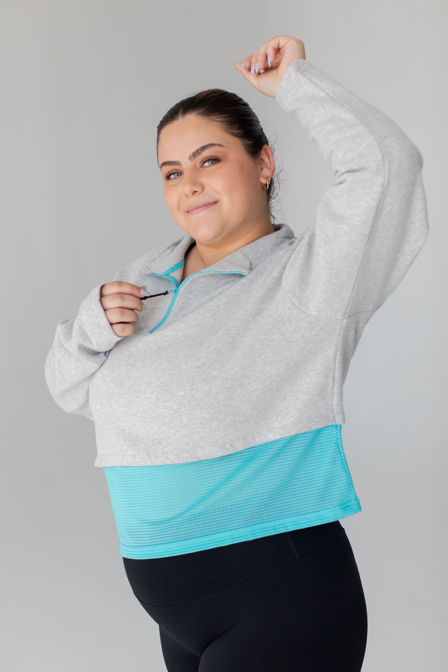 Alexa Mesh Pullover