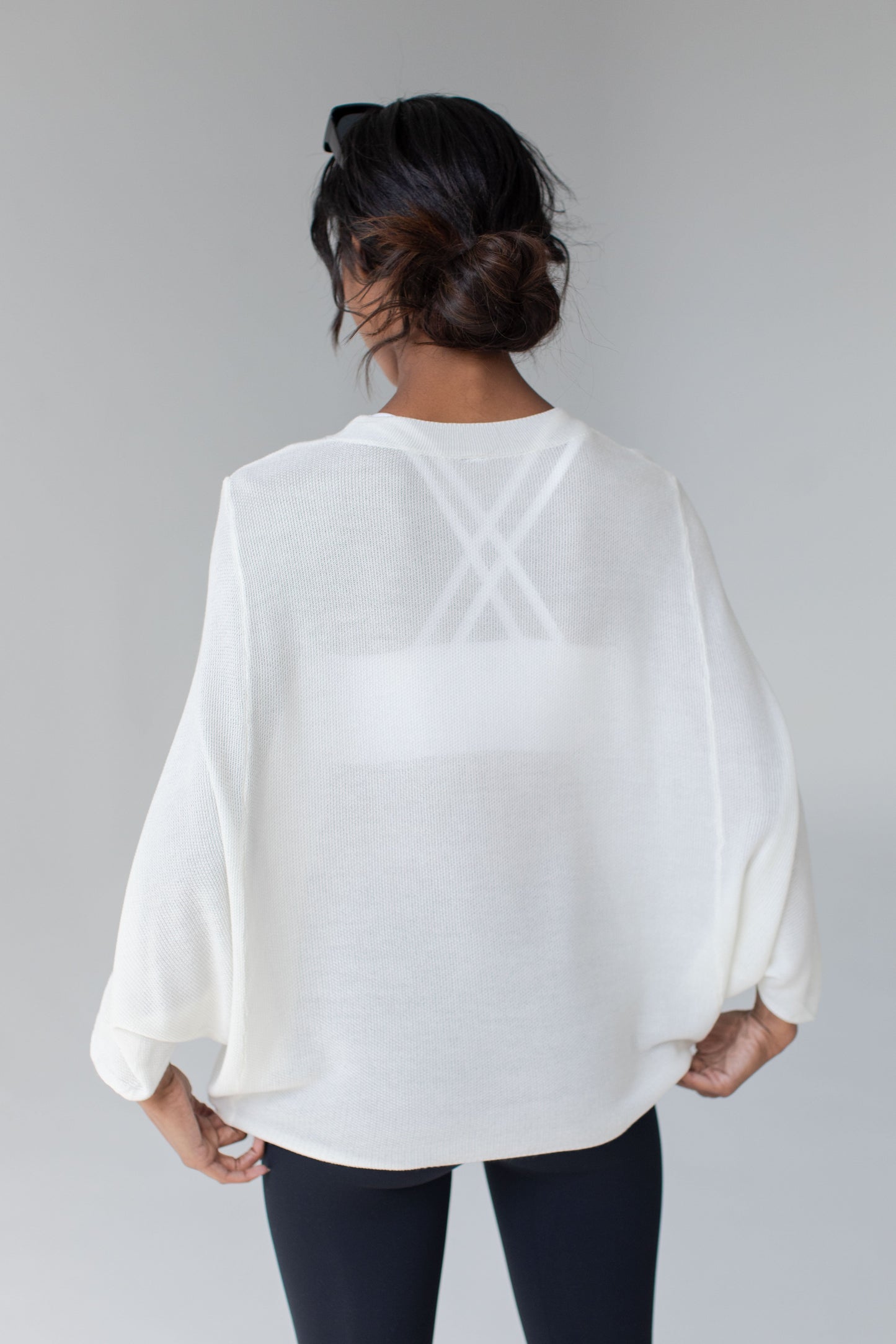 Katrina Crepe Sweater