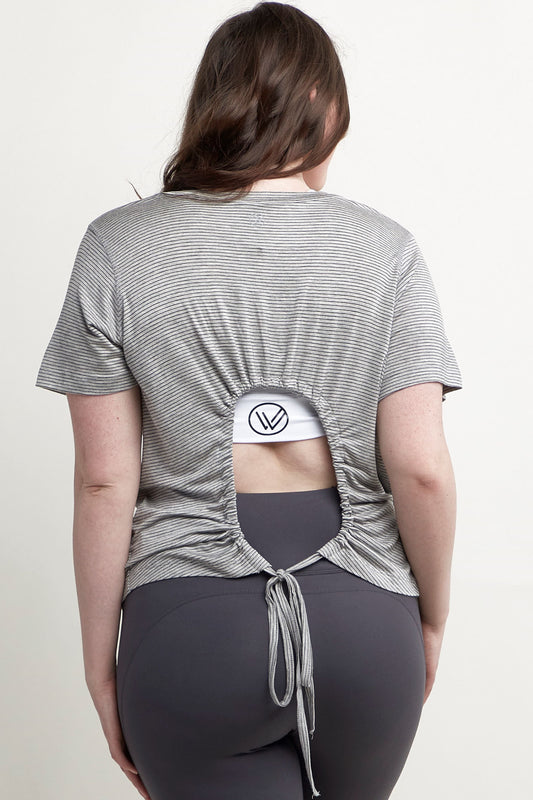 Khara Open Back Tee