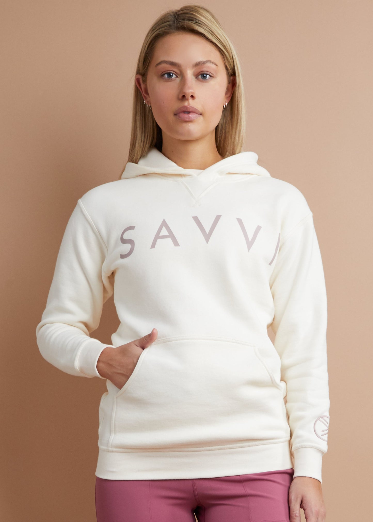 Savvi Logo Fleece Hoodie