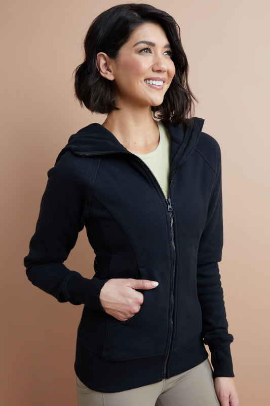 Savvi Full Zip Fleece Hoodie